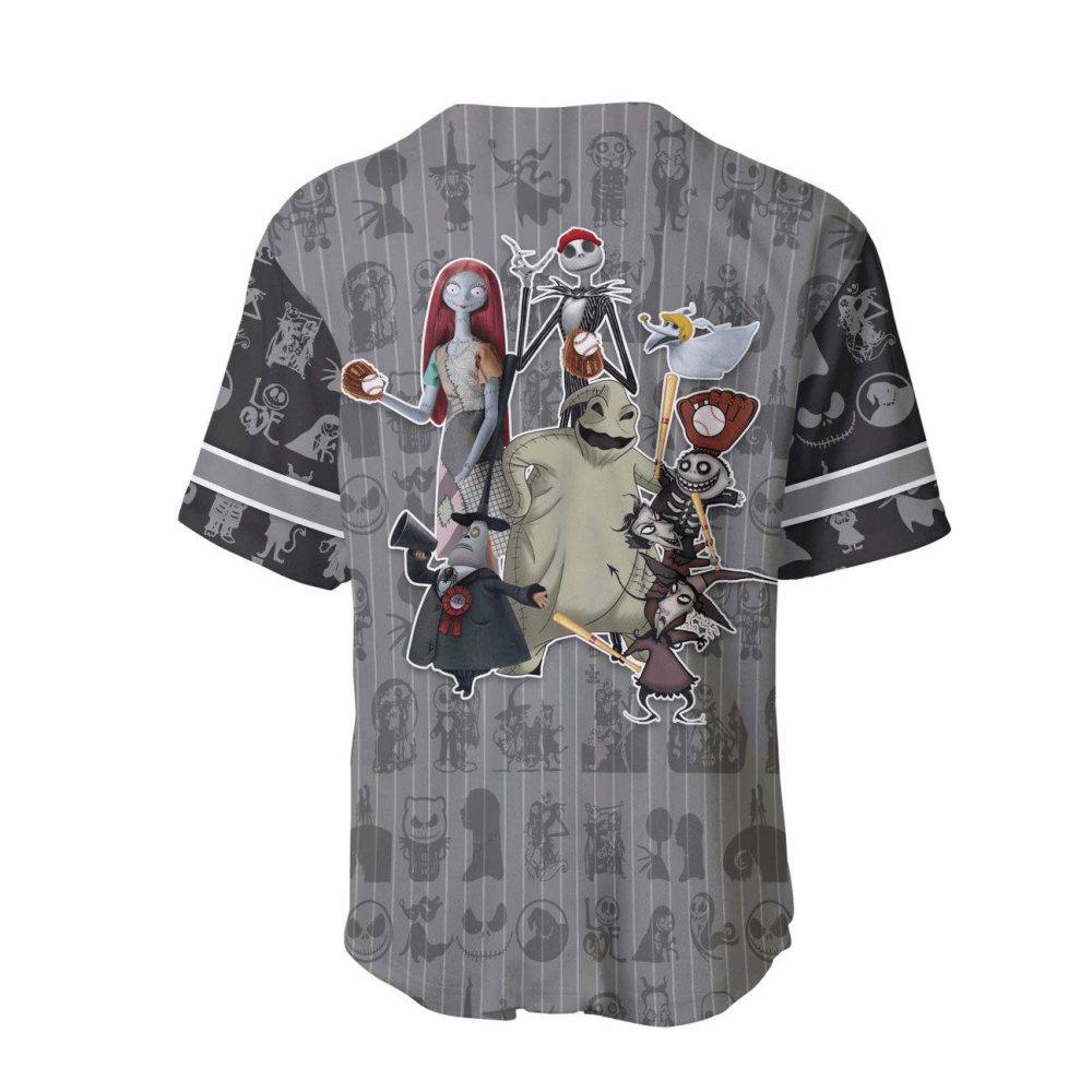Nightmare Before Christmas Baseball Jersey – Unique Fan Apparel Gift