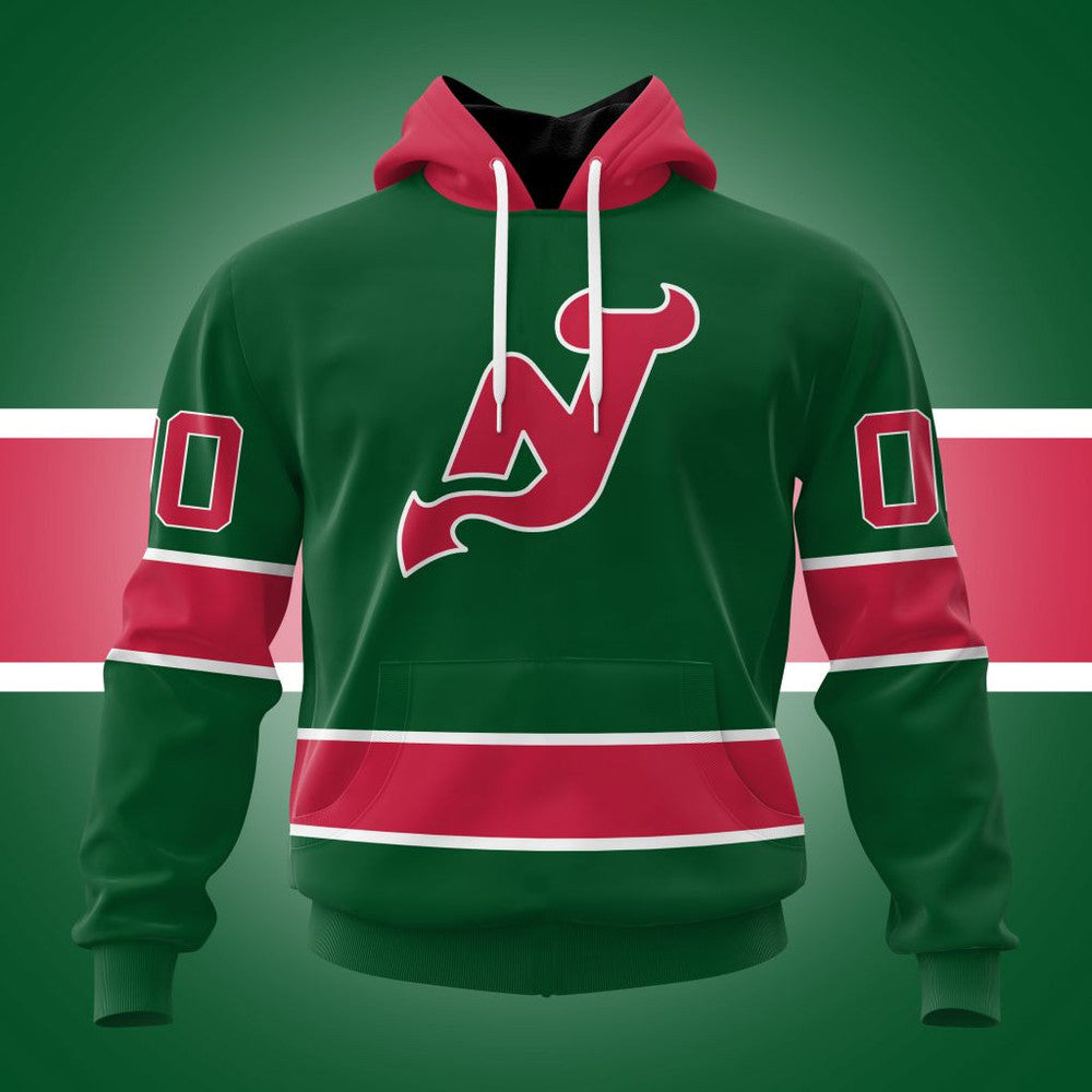 New Jersey Devils Special Colour Rush Design St2401