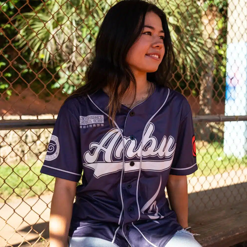 Anbu Kakashi Shippuden Baseball Jersey