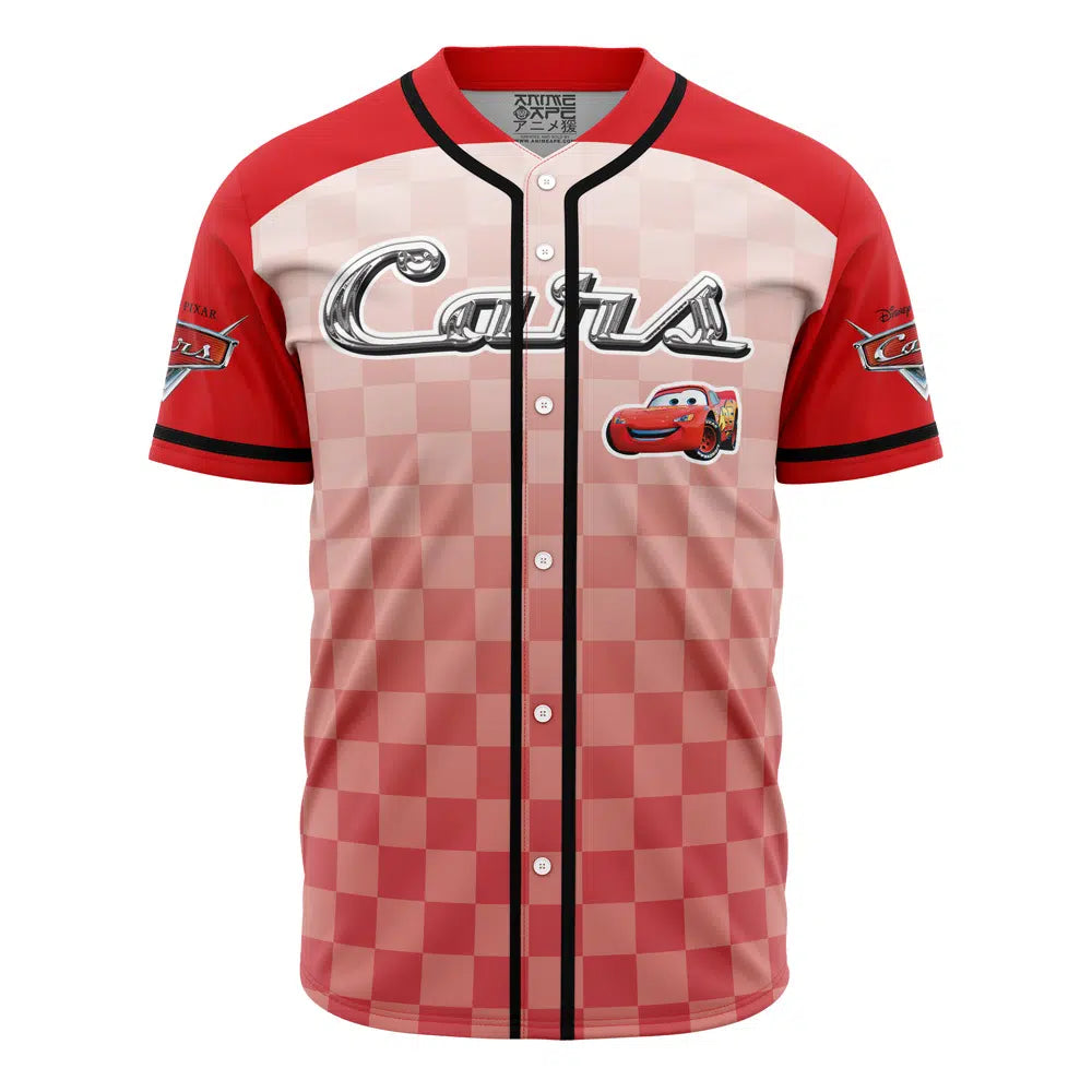 Mcqueen Cars V1 Baseball Jersey
