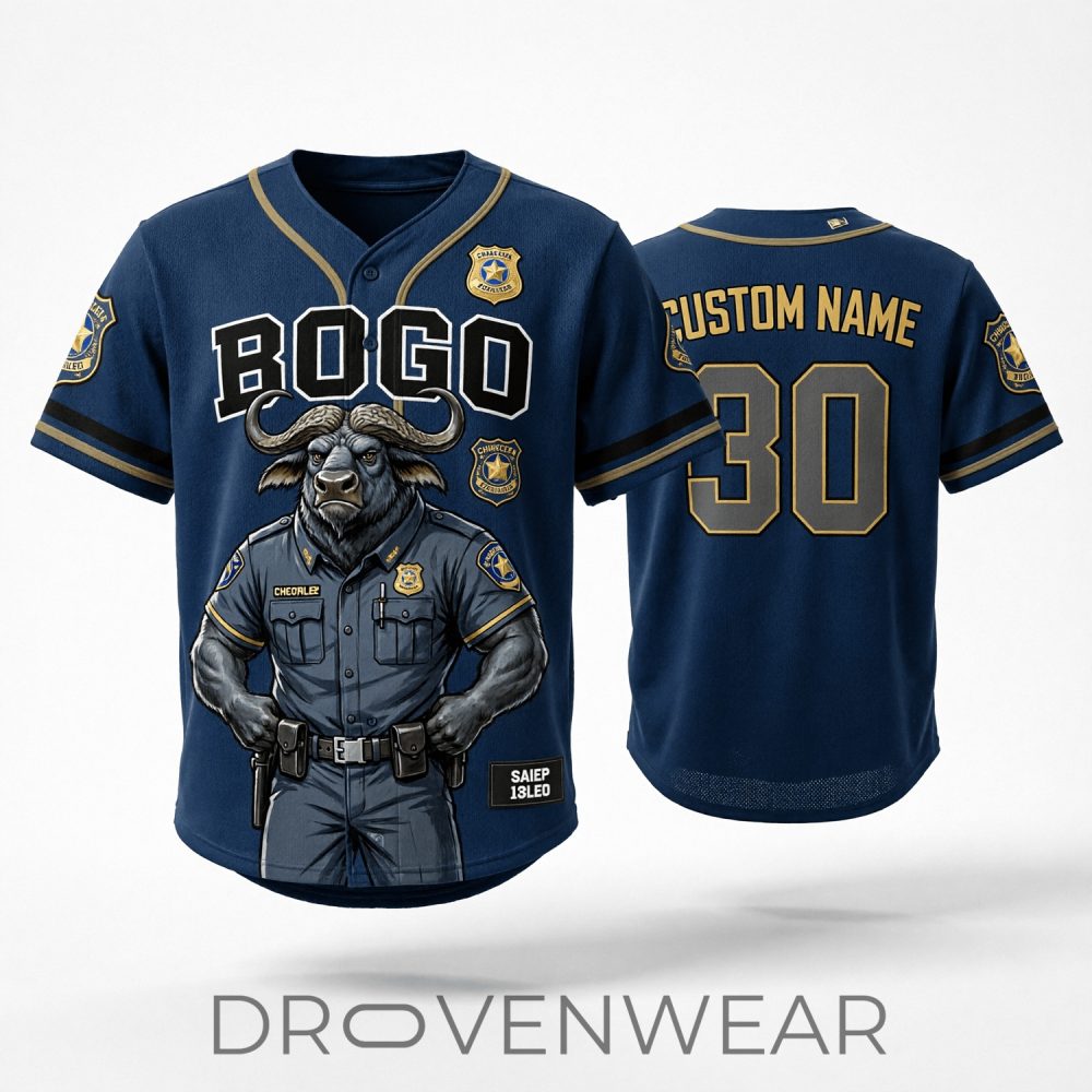 Chief Bogo Zootopia Baseball Jersey