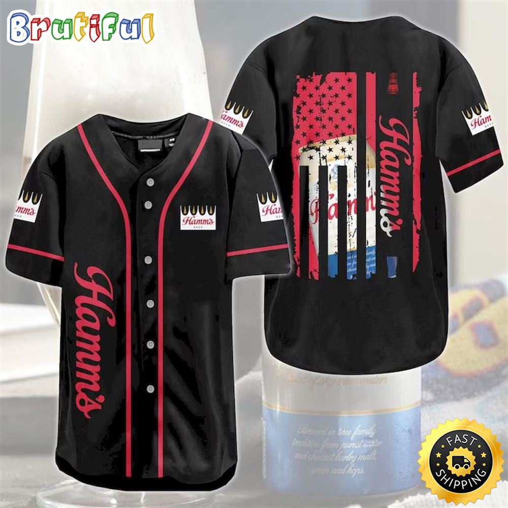 Classic Hamm'S Beer Baseball Jersey