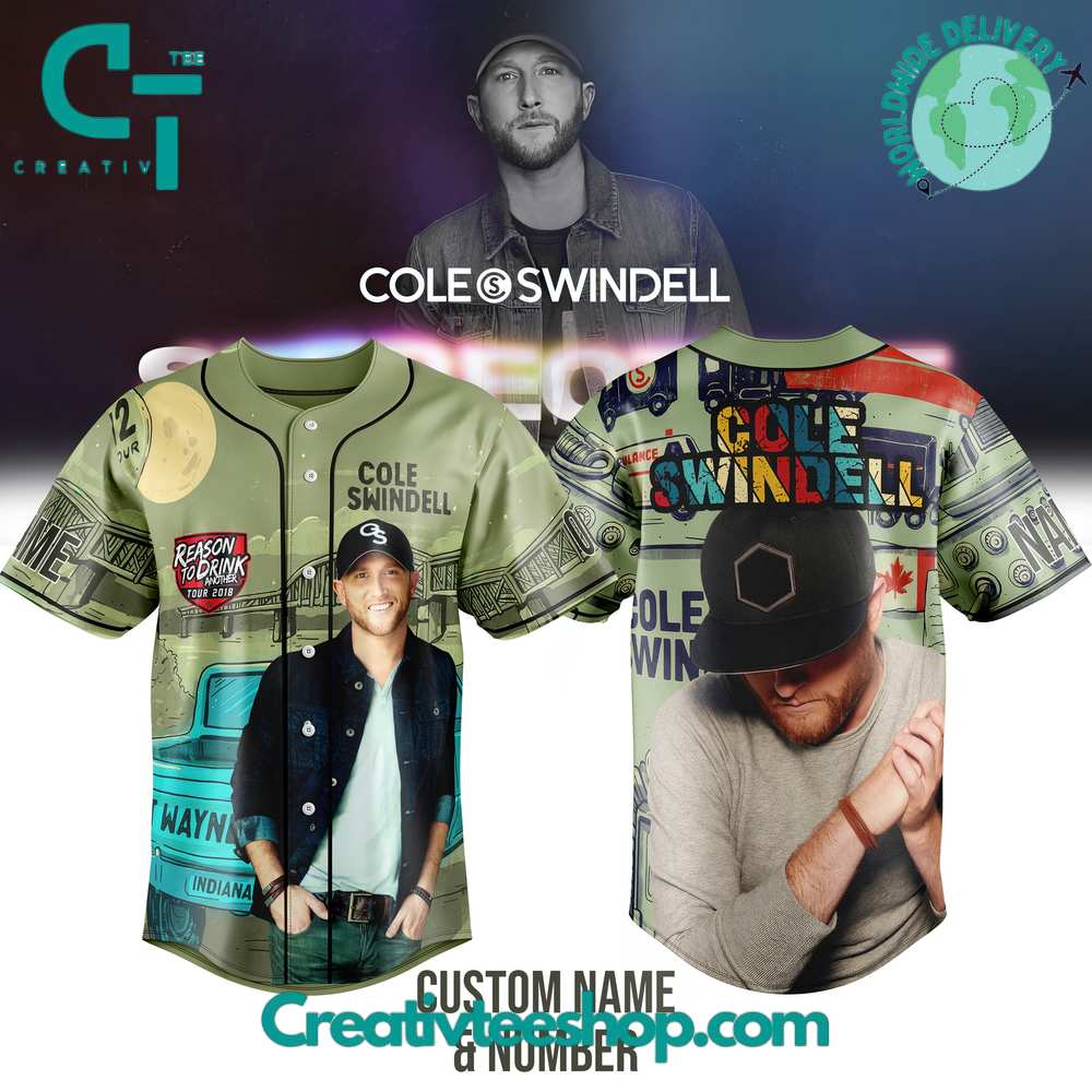 Cole Swindell Baseball Jersey