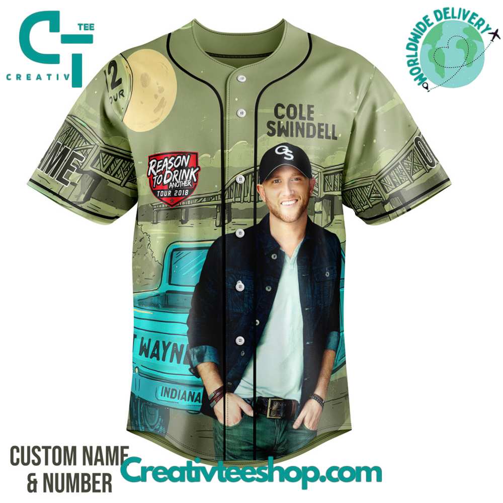 Cole Swindell Baseball Jersey