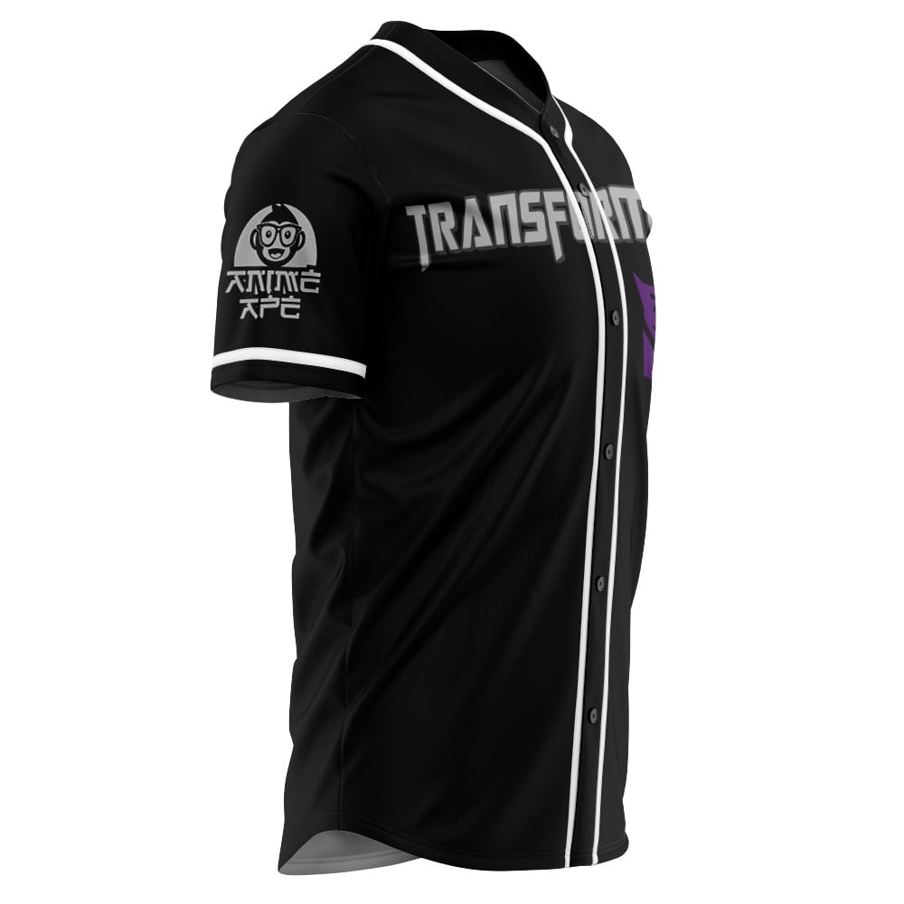 Decepticons Transformers Baseball Jersey