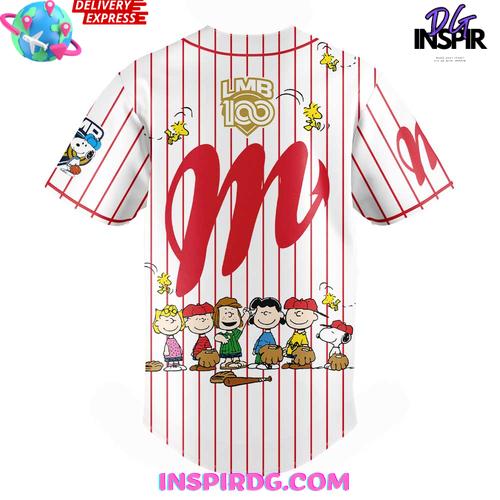 Diablos Peanuts 100 Years Lmb Special Baseball Jersey