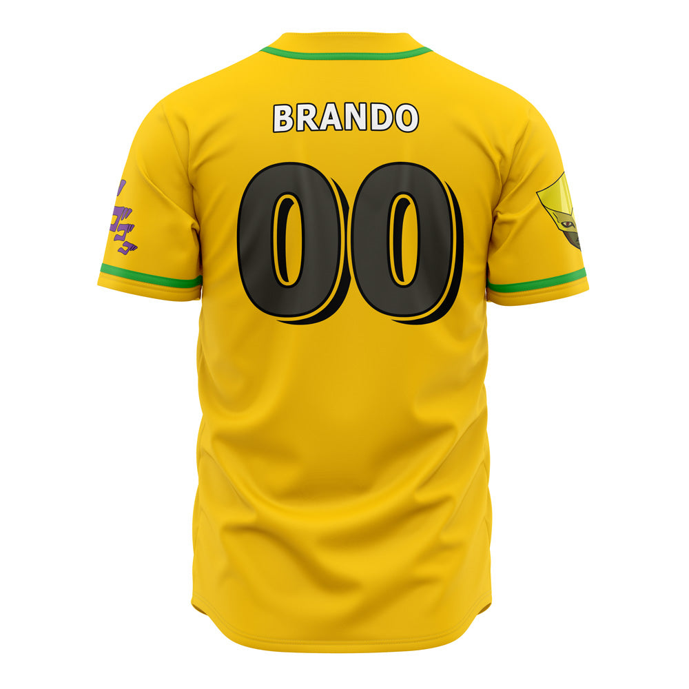 Dio Jojo’S Bizarre Adventure Baseball Jersey