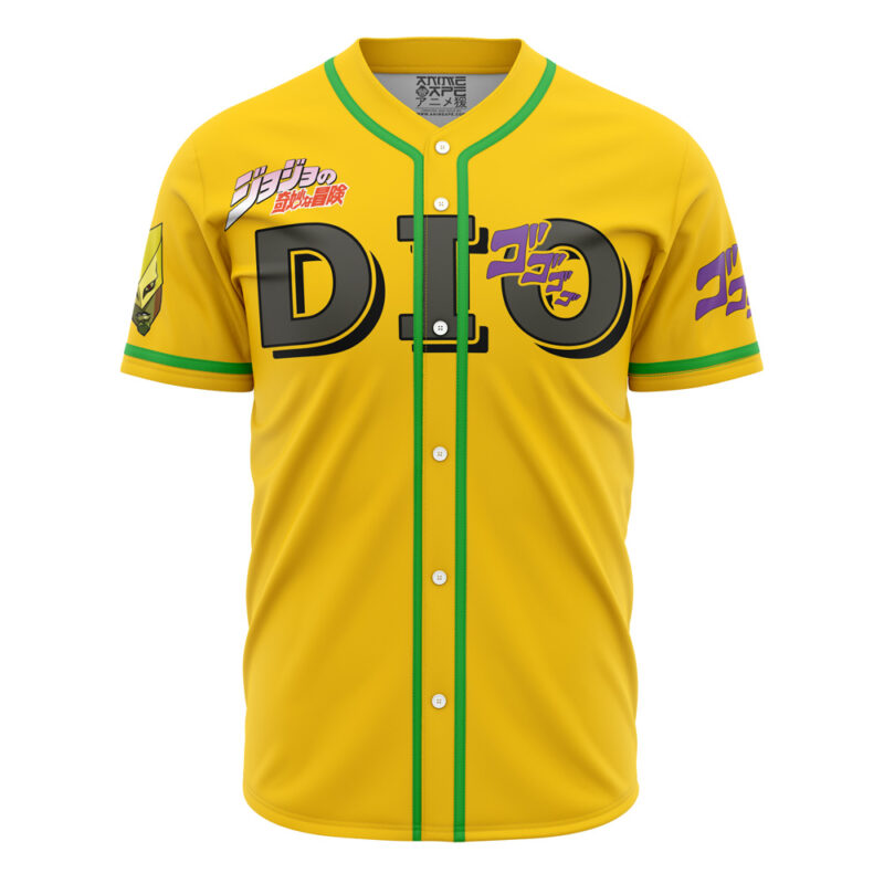 Dio Jojo’S Bizarre Adventure Baseball Jersey