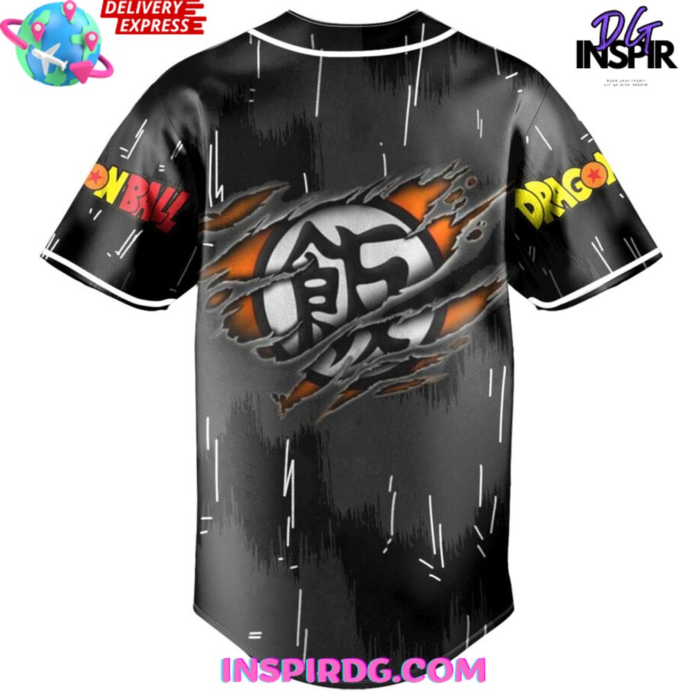 Dragon Ball Kanji Saiyan Limited Edition Baseball Jersey