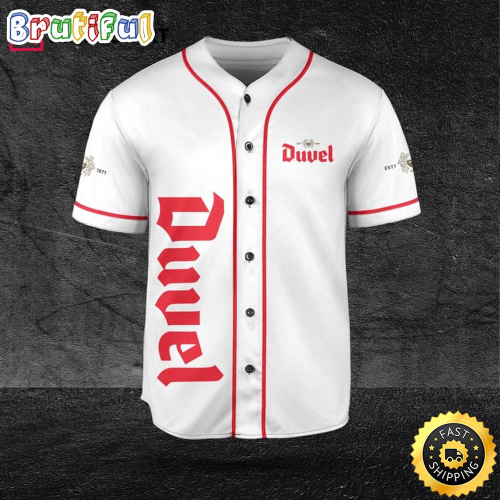 Duvel Beer Beer Lovers Baseball Jersey