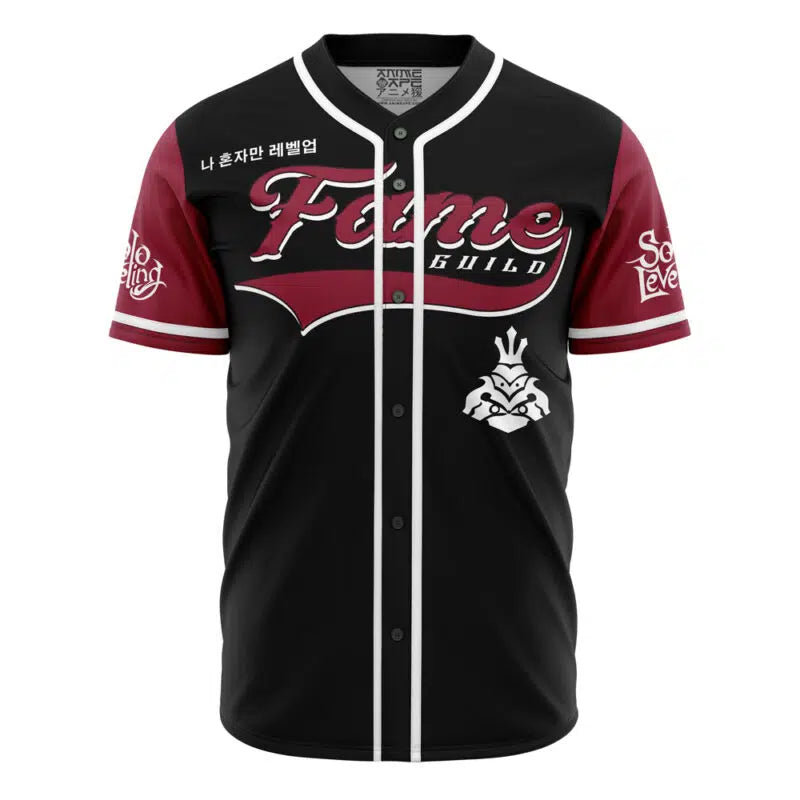 Fame Guild Solo Leveling Baseball Jersey