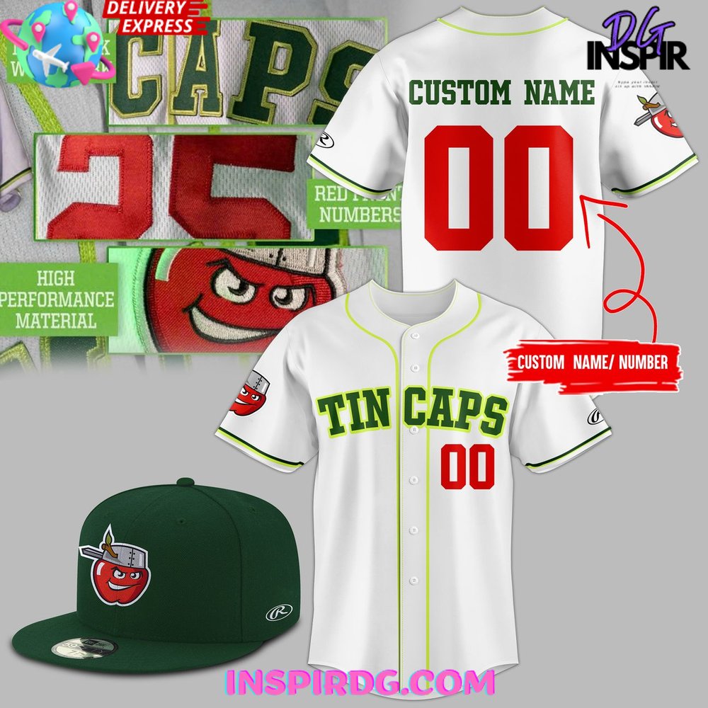 Fort Wayne Tincaps New Home Uniform 2025 Jersey