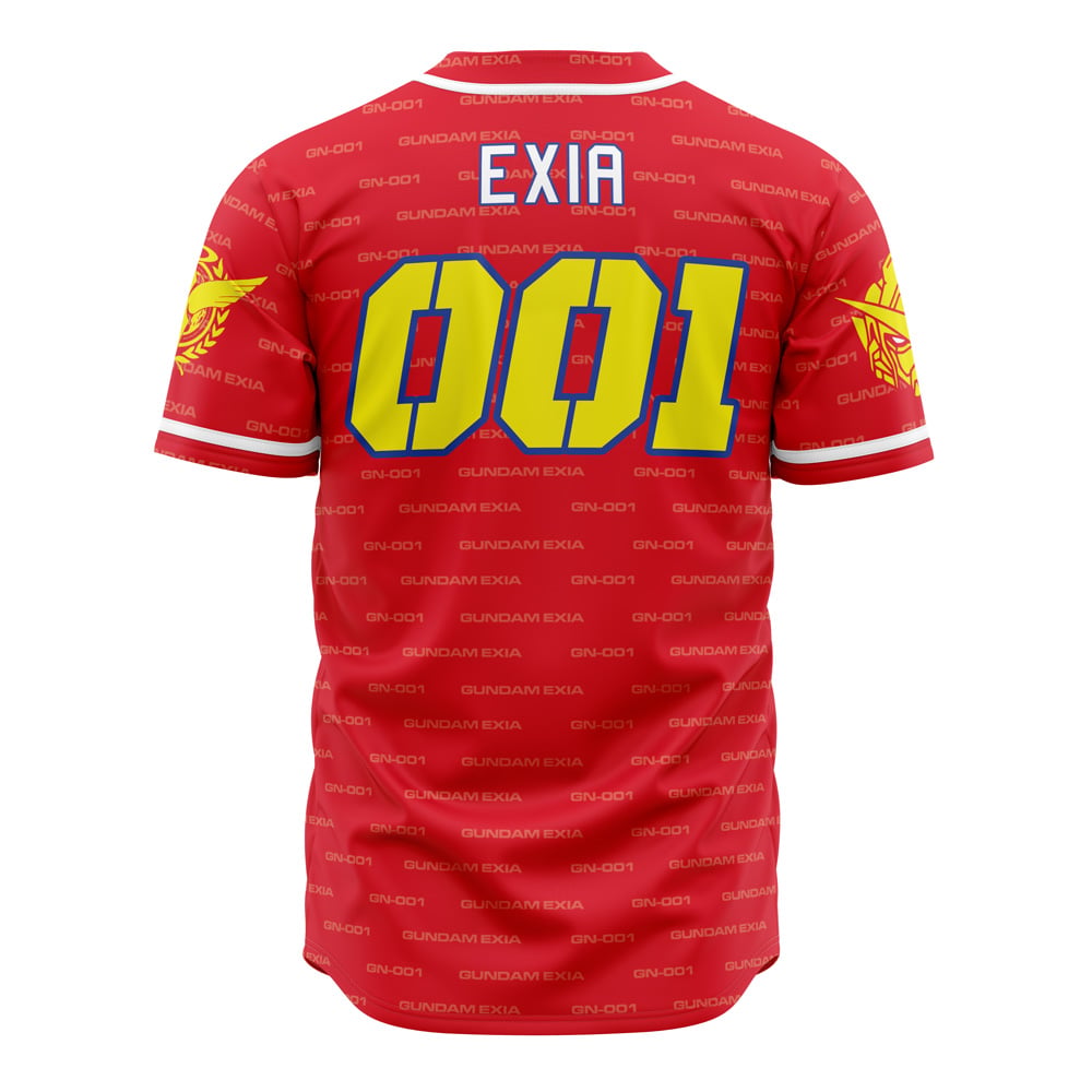 Gn-001 Exia Gundam Baseball Jersey