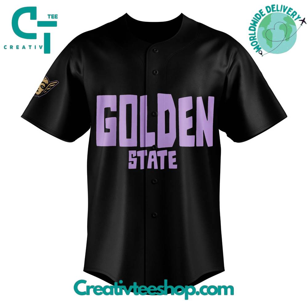 Golden State Valkyries We Are Valkyries Black Baseball Jersey