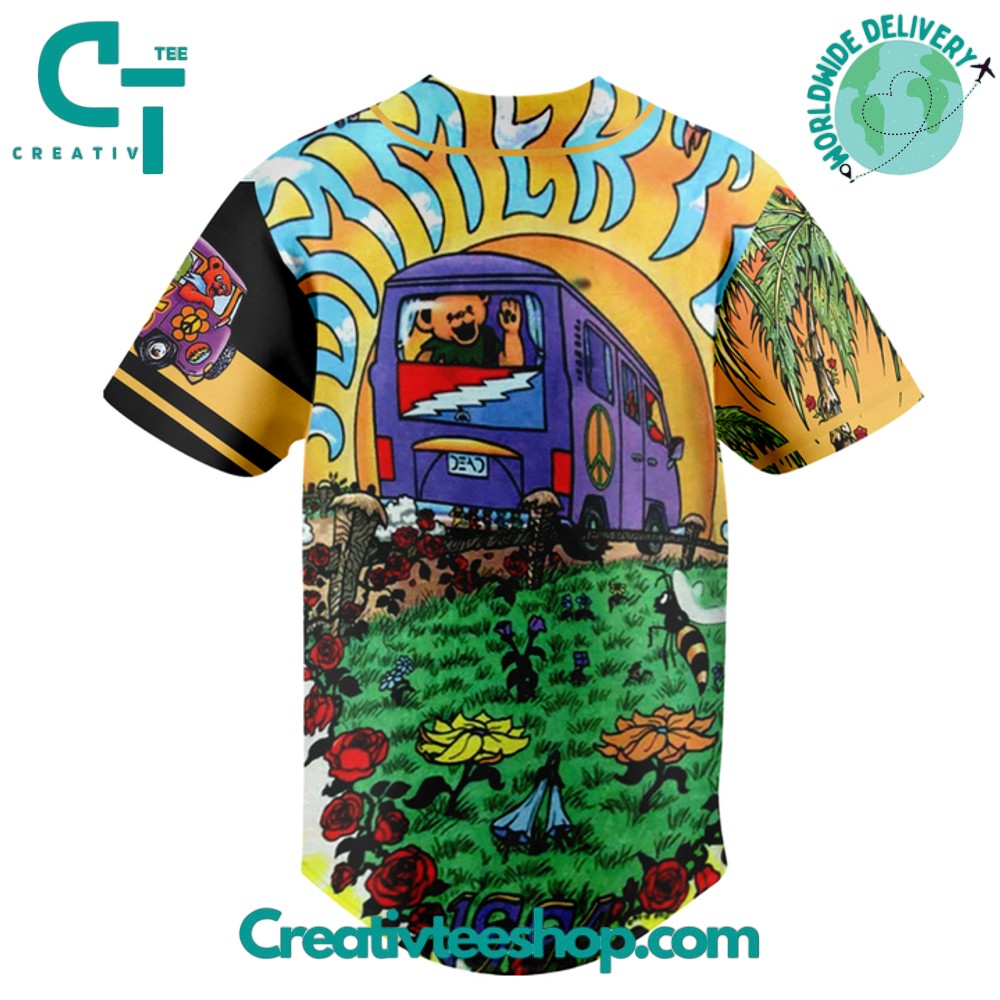 Grateful Dead Sunshine Daydream Baseball Jersey
