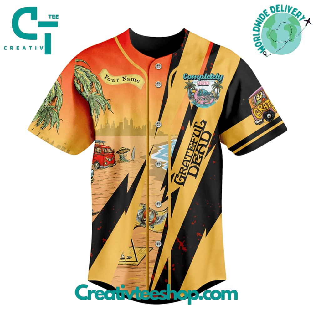 Grateful Dead Sunshine Daydream Baseball Jersey
