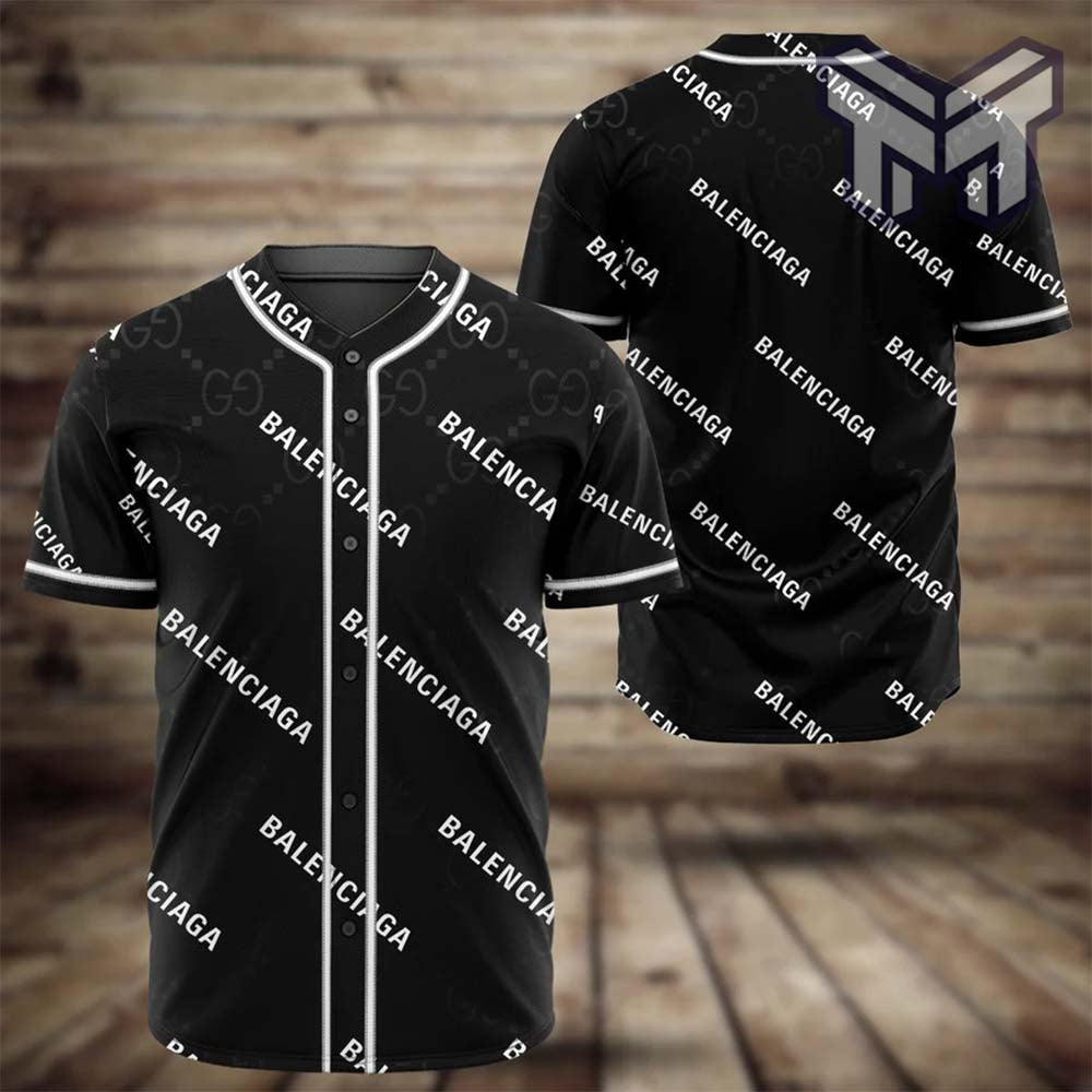 Gucci Balenciaga Baseball Jersey Shirt Luxury Clothing Clothes Sport For Men Women Hot