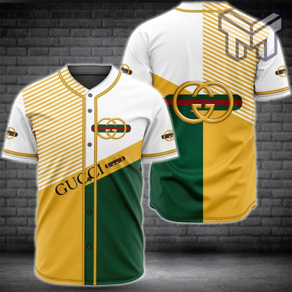 Gucci Baseball Jersey Shirt Luxury Clothing Clothes Sport Outfit For Men Women Hot