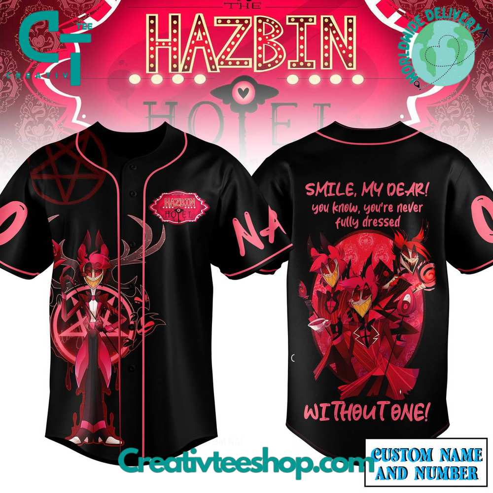 Hazbin Hotel Movie Series Baseball Jersey