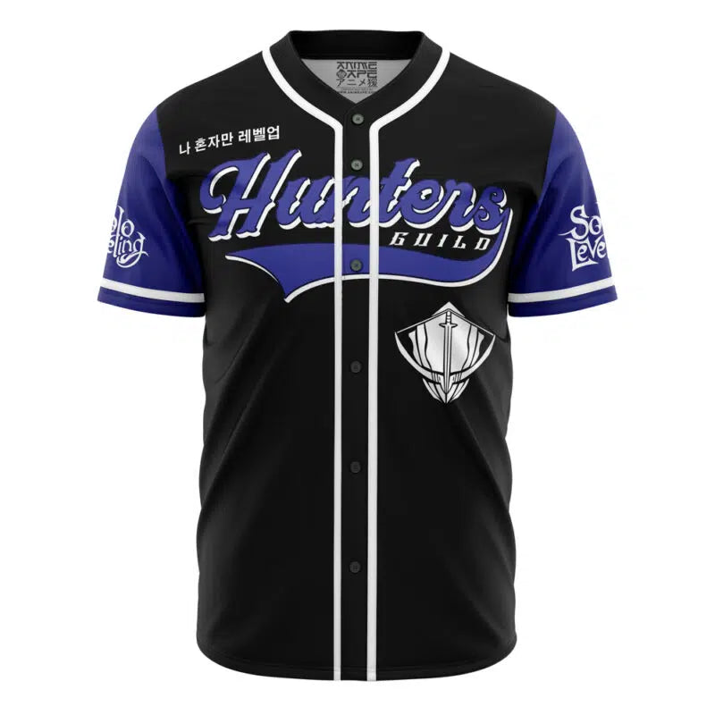 Hunters Guild Solo Leveling Baseball Jersey