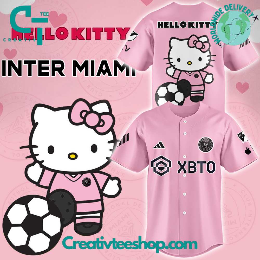 Inter Miami X Hello Kitty Pink Jersey