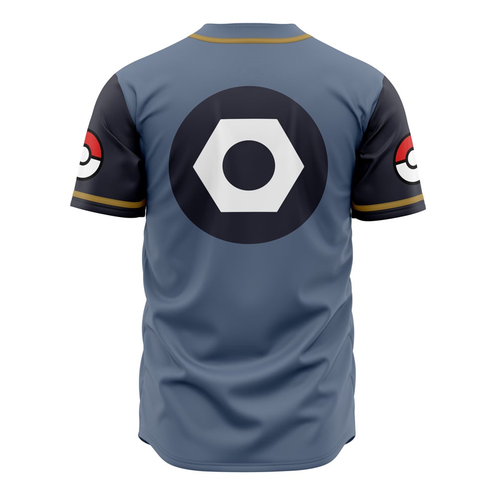 Iron Heads Steel Type Pokemon Baseball Jersey
