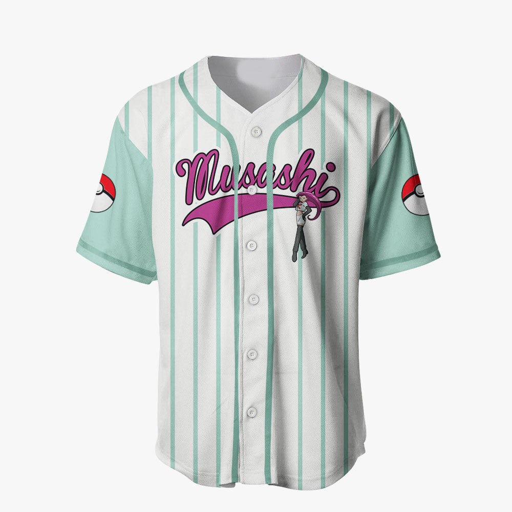 Stylish Musashi Baseball Jersey – Anime-Inspired Design With Iconic Character Art