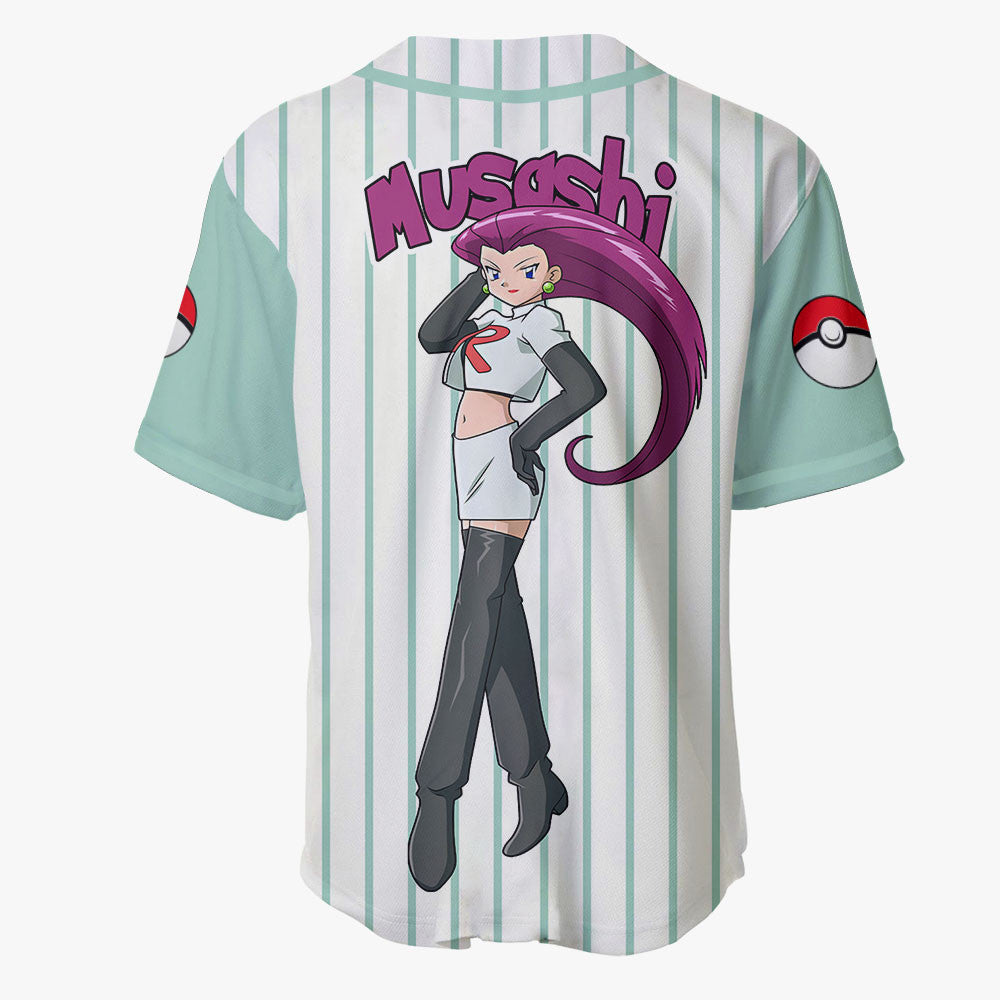 Stylish Musashi Baseball Jersey – Anime-Inspired Design With Iconic Character Art