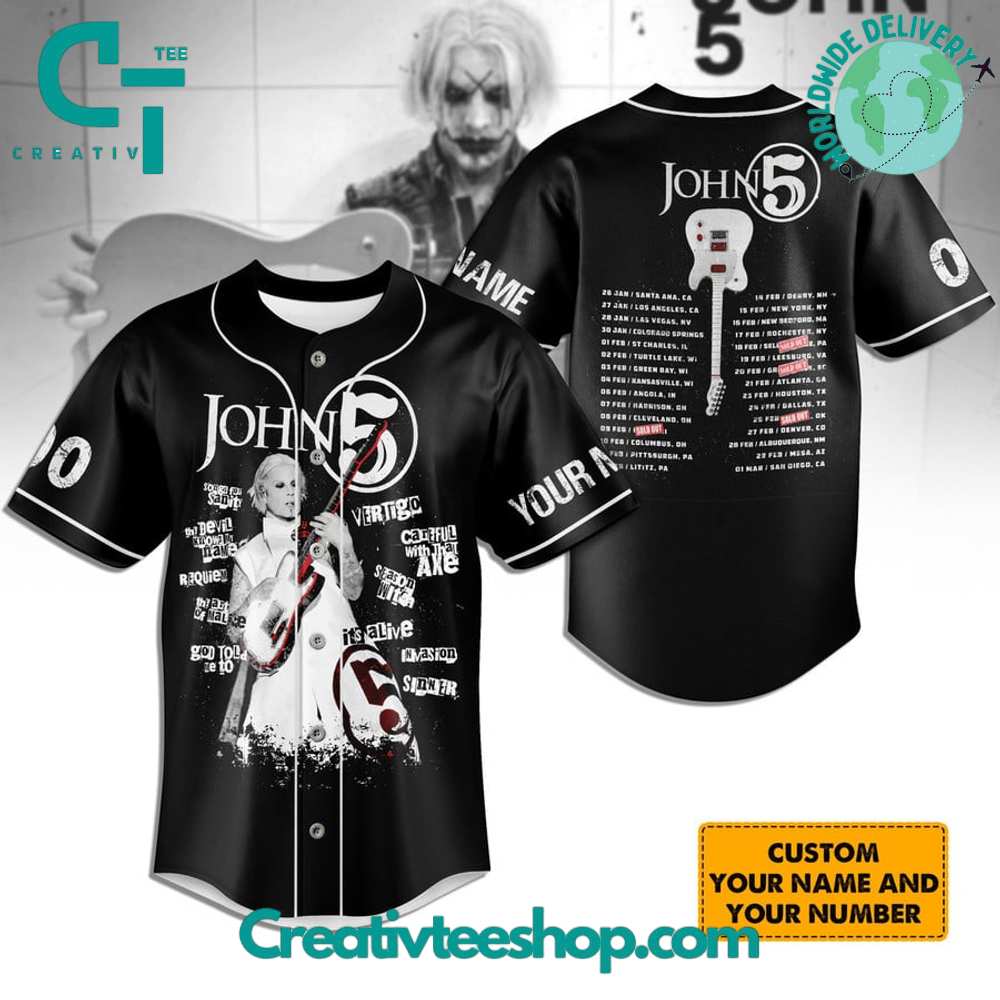John 5 Baseball Jersey
