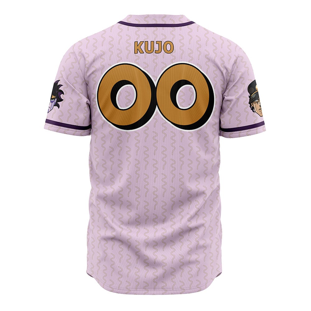 Jotaro Kujo Star Platinum Jojo’S Bizarre Adventure Baseball Jersey