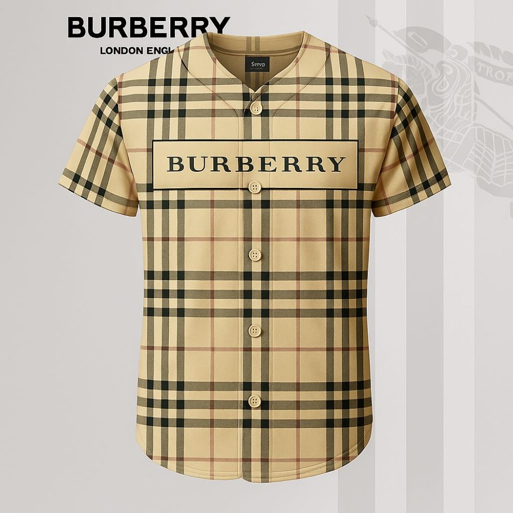 Burberry Limited Edition Baseball Jersey - Lx-Bjbbr2025010