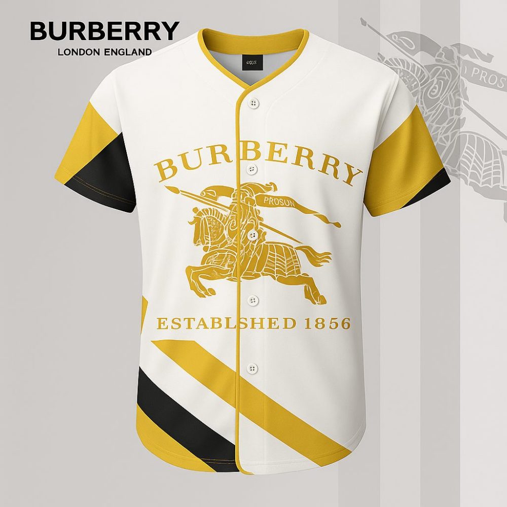 Burberry Limited Edition Baseball Jersey - Lx-Bjbbr2025013