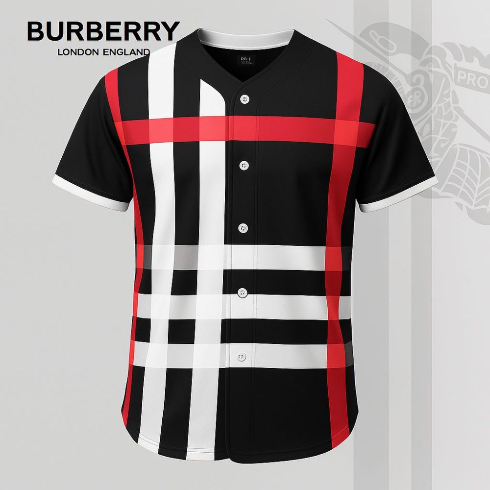 Burberry Limited Edition Baseball Jersey - Lx-Bjbbr2025015