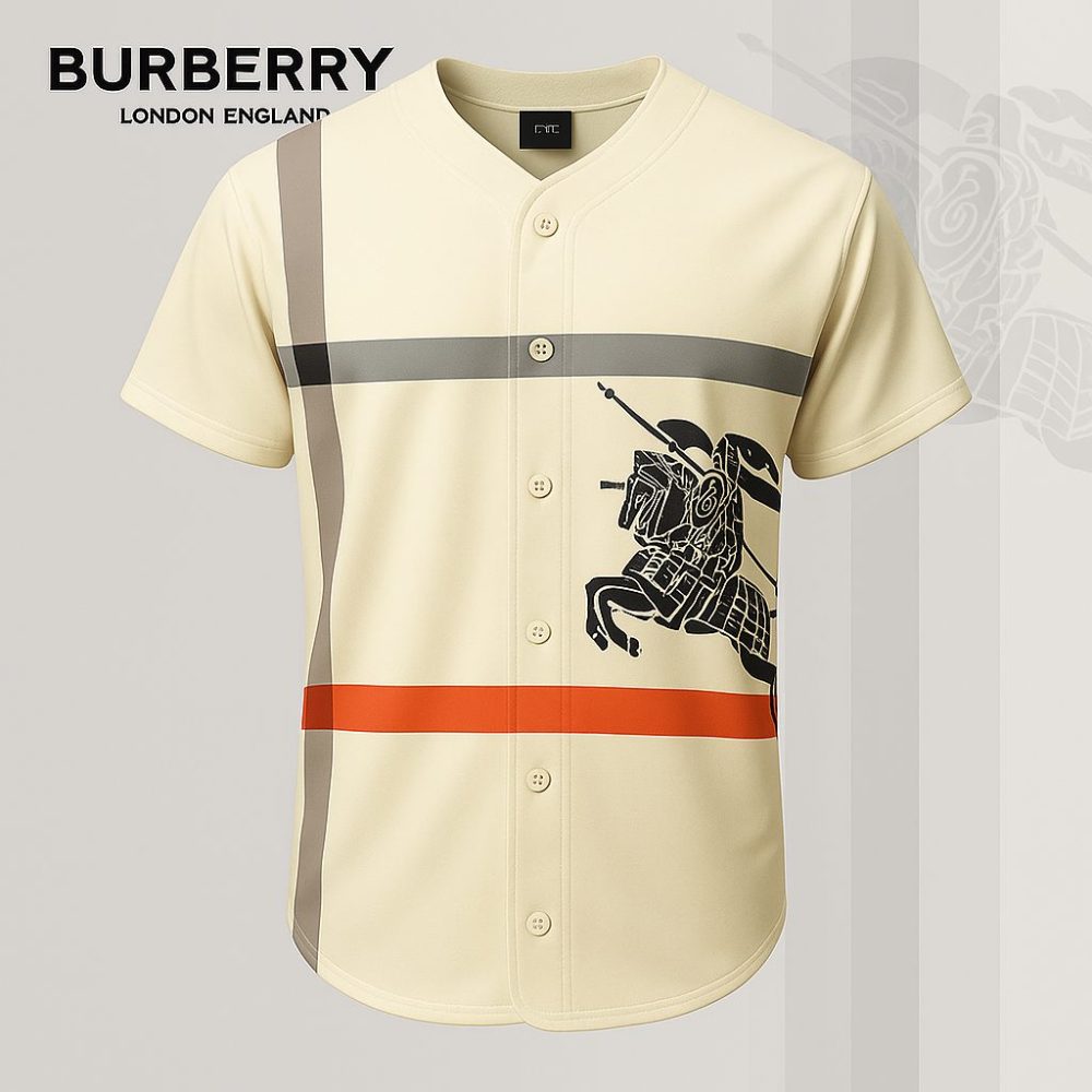 Burberry Limited Edition Baseball Jersey - Lx-Bjbbr2025021