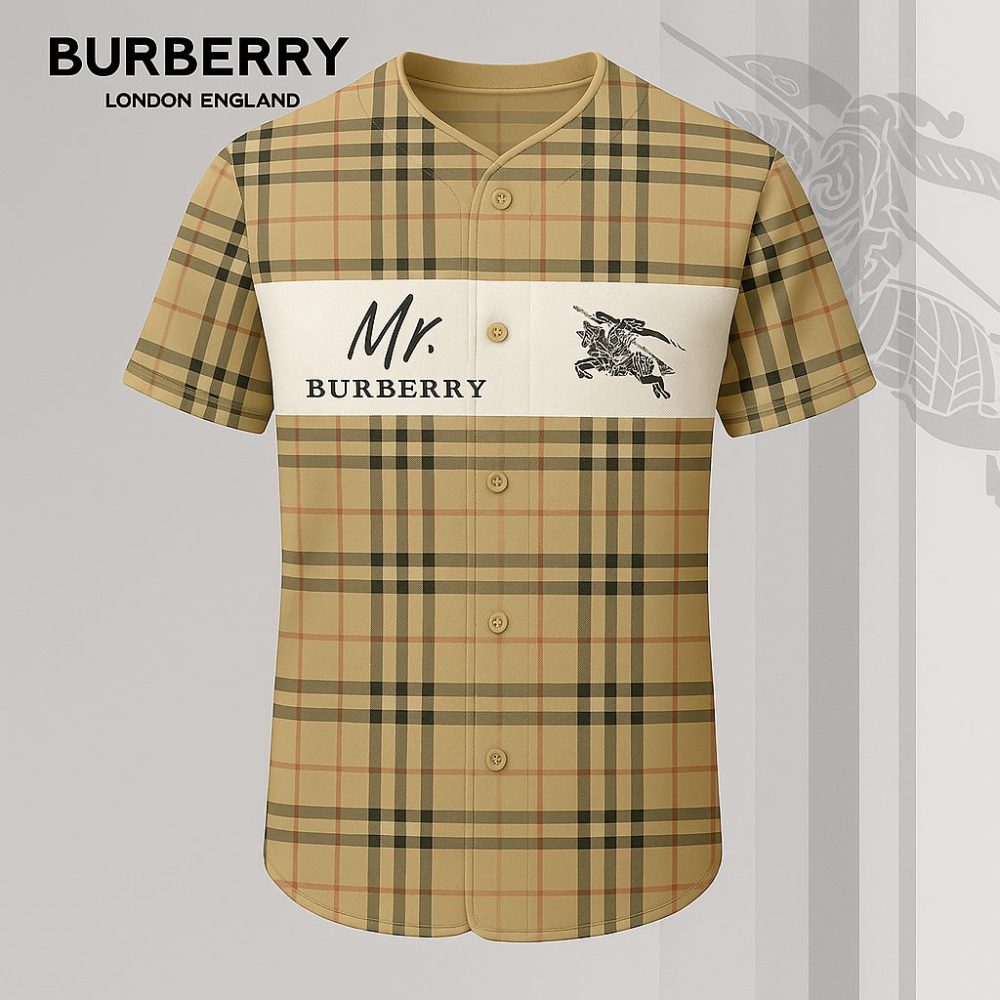 Burberry Limited Edition Baseball Jersey - Lx-Bjbbr2025028
