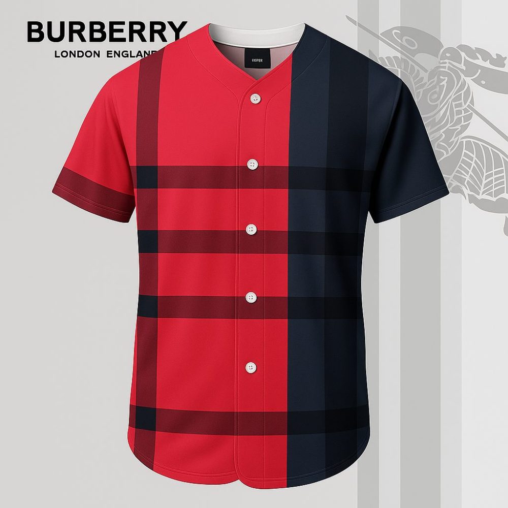 Burberry Limited Edition Baseball Jersey - Lx-Bjbbr202502