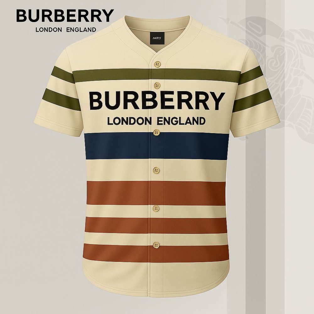 Burberry Limited Edition Baseball Jersey - Lx-Bjbbr2025031