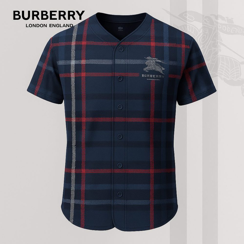 Burberry Limited Edition Baseball Jersey - Lx-Bjbbr202503