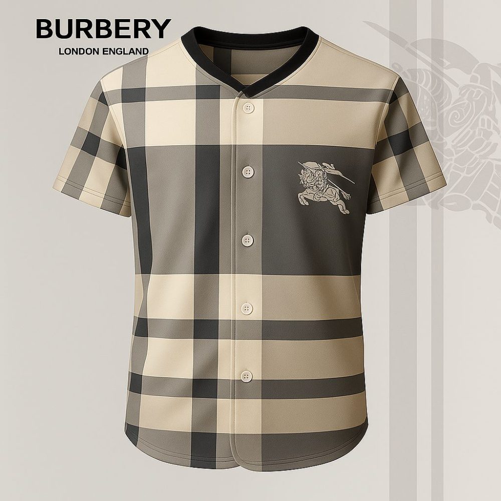Burberry Limited Edition Baseball Jersey - Lx-Bjbbr2025041