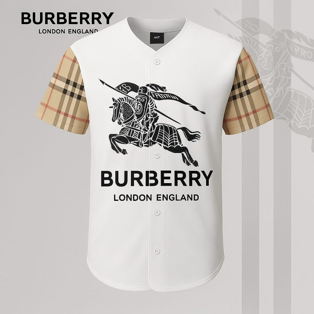 Burberry Limited Edition Baseball Jersey - Lx-Bjbbr2025042