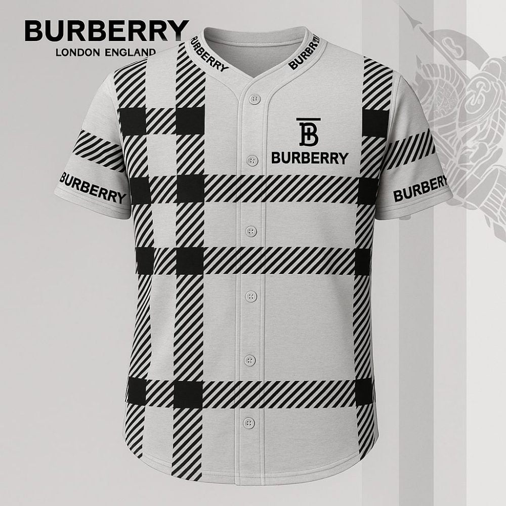 Burberry Limited Edition Baseball Jersey - Lx-Bjbbr2025044