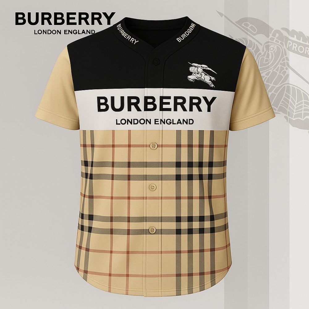 Burberry Limited Edition Baseball Jersey - Lx-Bjbbr2025045