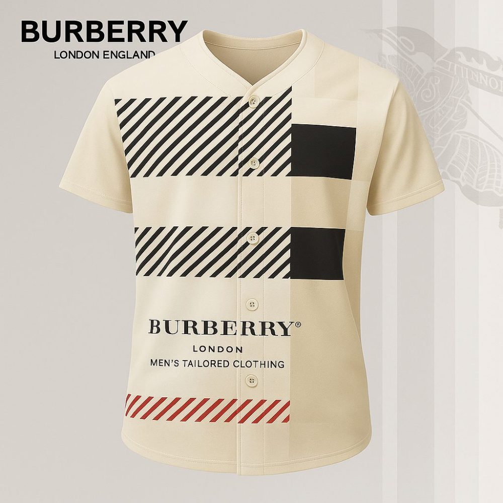 Burberry Limited Edition Baseball Jersey - Lx-Bjbbr2025050