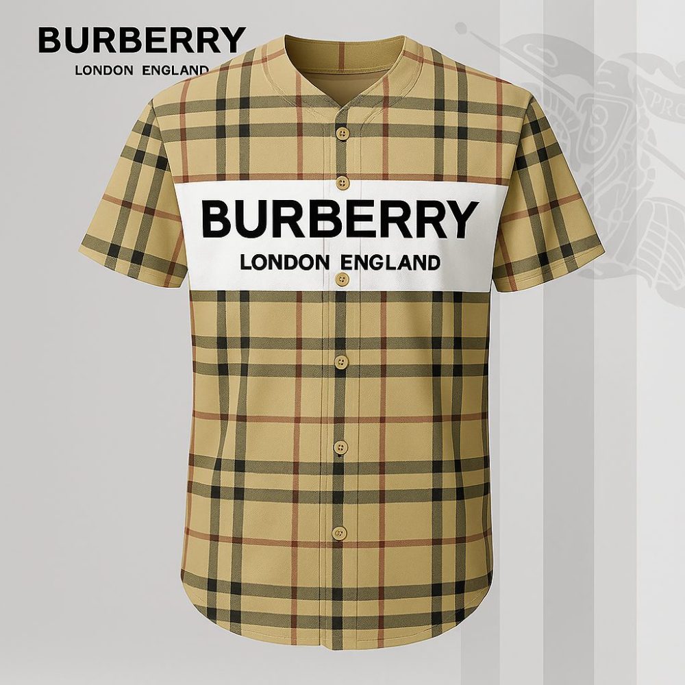 Burberry Limited Edition Baseball Jersey - Lx-Bjbbr2025051