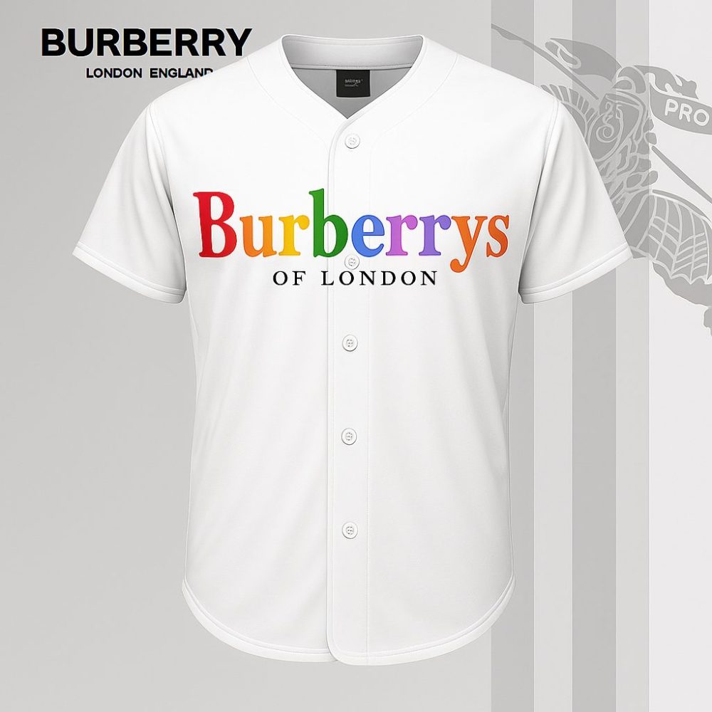 Burberry Limited Edition Baseball Jersey - Lx-Bjbbr2025052