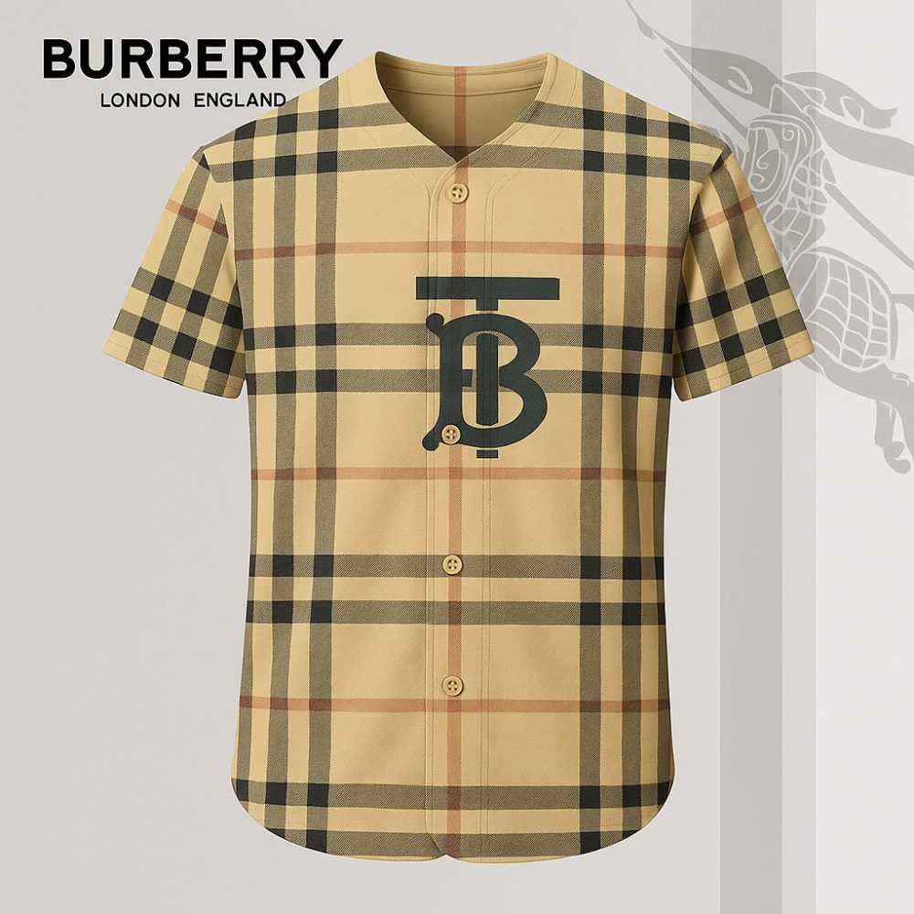 Burberry Limited Edition Baseball Jersey - Lx-Bjbbr2025057