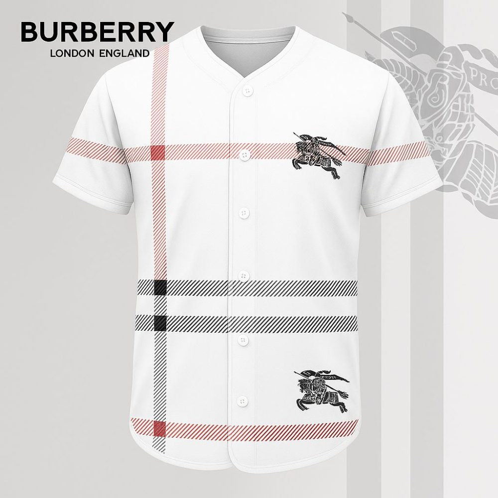 Burberry Limited Edition Baseball Jersey - Lx-Bjbbr2025060