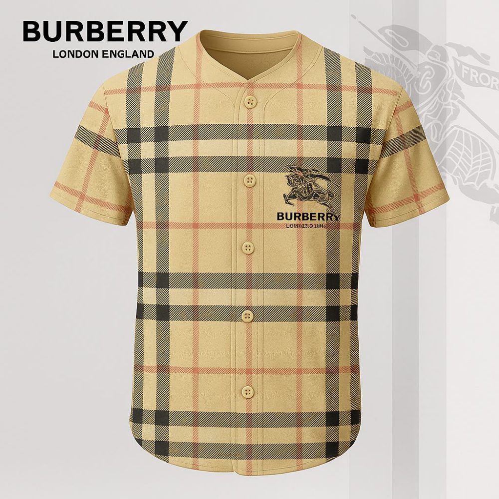 Burberry Limited Edition Baseball Jersey - Lx-Bjbbr2025061