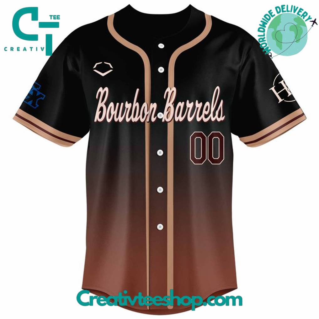 Lexington Legends X Kentucky Bourbon Barrels Alter Ego 2025 Special Baseball Jersey