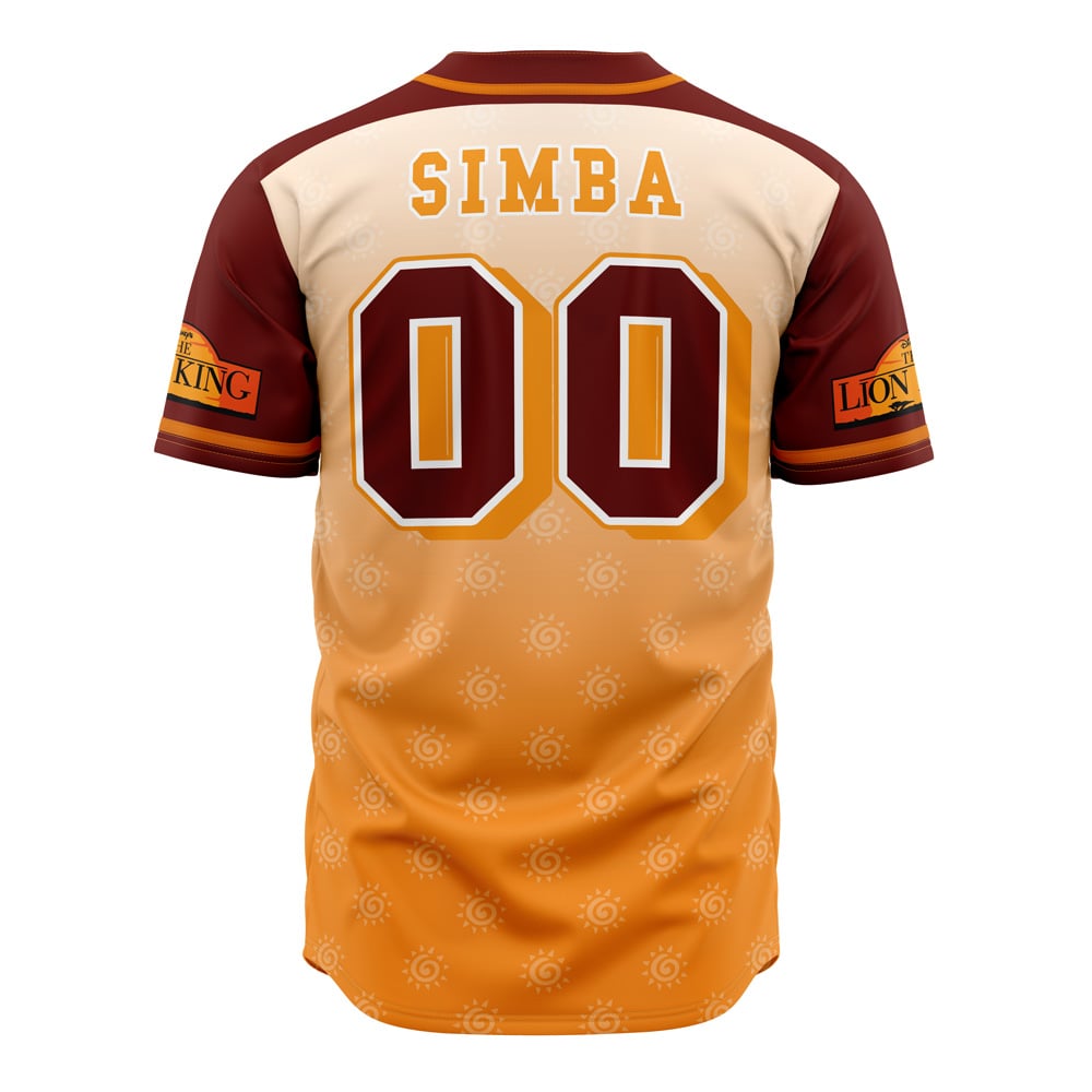 Simba Lion King V1 Baseball Jersey